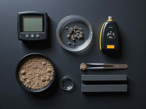 水质检测仪器,便携式水质分析仪,黑色电子设备,显示屏和多个测试探头,用于现场水质检测